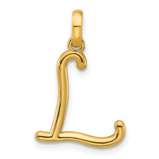 14ky Fancy Letter L (Style D5669L)