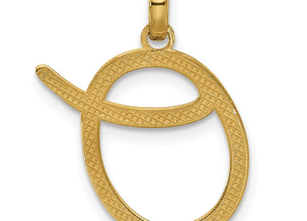 14ky Fancy Letter O (Style D5669O)