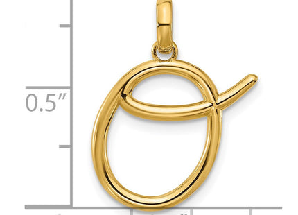 14ky Fancy Letter O (Style D5669O)