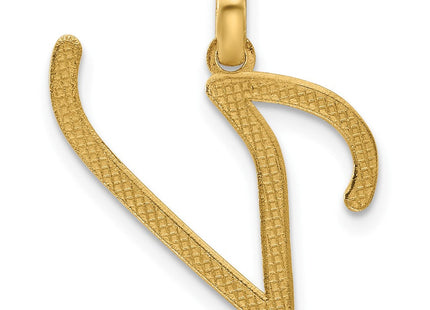 14ky Fancy Letter V (Style D5669V)