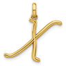 14ky Fancy Letter X