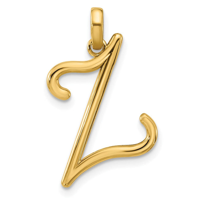 14ky Fancy Letter Z, 17.12mm