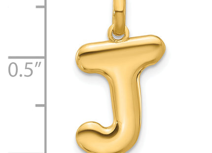 14ky Fancy Letter J