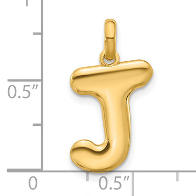 14ky Fancy Letter J