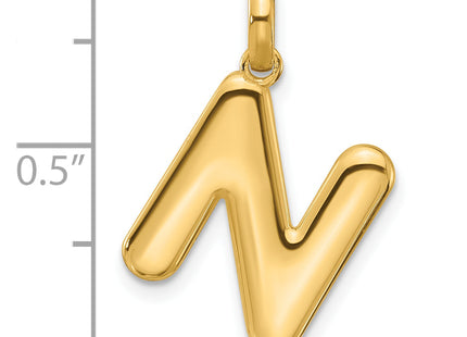 14ky Fancy Letter N