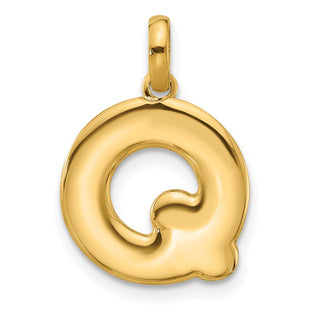 14ky Fancy Letter Q (Style D5670Q)