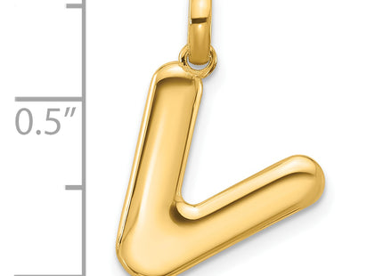 14ky Fancy Letter V