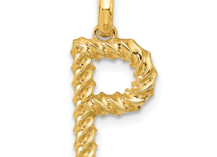 14ky Fancy Twist Letter
