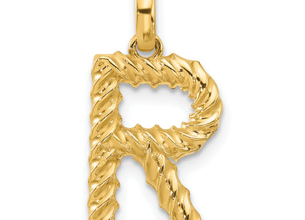 14ky Fancy Twist Letter