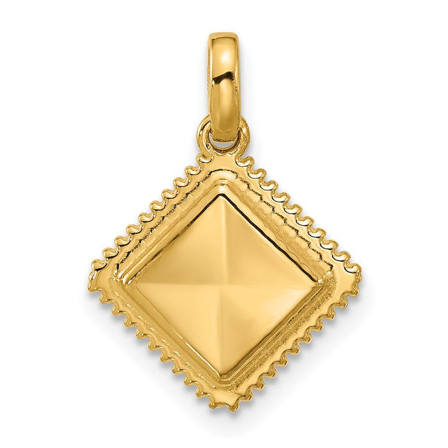 14k Yellow Gold Jewelry Style D5679 - Classique Jewelry Inc.