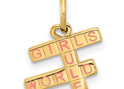 14k Yellow Gold Jewelry Style D5695 - Classique Jewelry Inc.