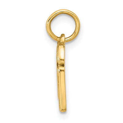 14K Yellow Gold Fancy Toast and Jam Charm