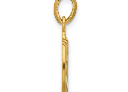 14k Yellow Gold Pendants Style D5727 - Classique Jewelry Inc.