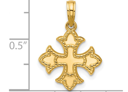 14k Yellow Gold Pendants Style D5731 - Classique Jewelry Inc.