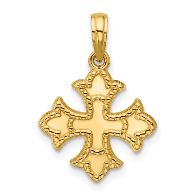 14k Yellow Gold Pendants Style D5731 - Classique Jewelry Inc.