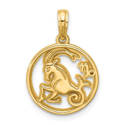14K gold pendant