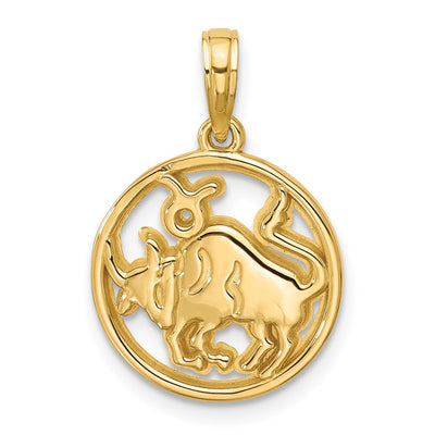 14K gold pendant
