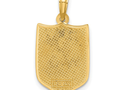 14k Yellow Gold Pendants Style D5737 - Classique Jewelry Inc.