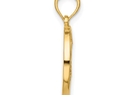 14k Yellow Gold Pendants Style D5738 - Classique Jewelry Inc.