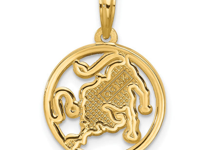 14k Yellow Gold Pendants Style D5739 - Classique Jewelry Inc.