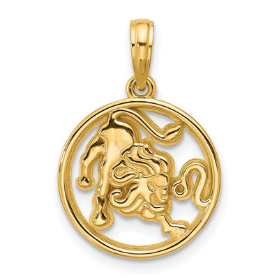 14K gold pendant