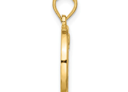 14k Yellow Gold Pendants Style D5740 - Classique Jewelry Inc.