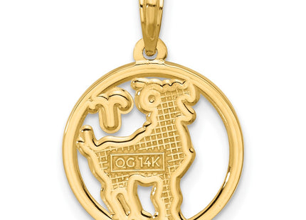 14k Yellow Gold Pendants Style D5740 - Classique Jewelry Inc.