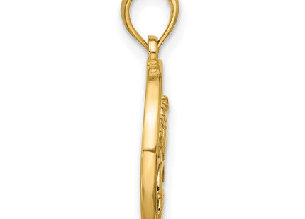 14k Yellow Gold Pendants Style D5741 - Classique Jewelry Inc.