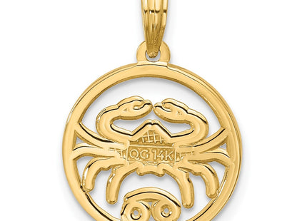 14k Yellow Gold Pendants Style D5741 - Classique Jewelry Inc.