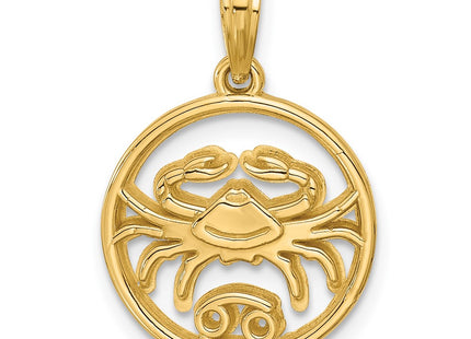 14k Yellow Gold Pendants Style D5741 - Classique Jewelry Inc.