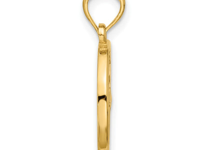 14k Yellow Gold Pendants Style D5742 - Classique Jewelry Inc.