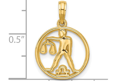 14k Yellow Gold Pendants Style D5742 - Classique Jewelry Inc.