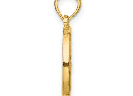 14k Yellow Gold Pendants Style D5743 - Classique Jewelry Inc.