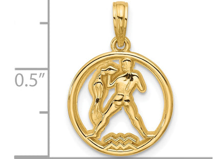 14k Yellow Gold Pendants Style D5743 - Classique Jewelry Inc.