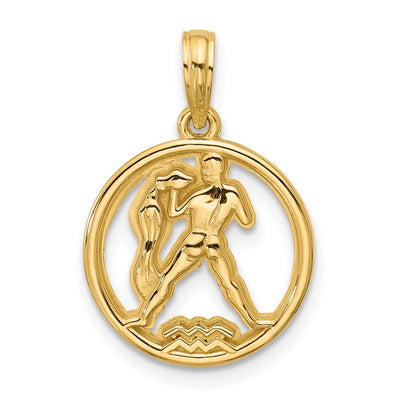 14K gold pendant