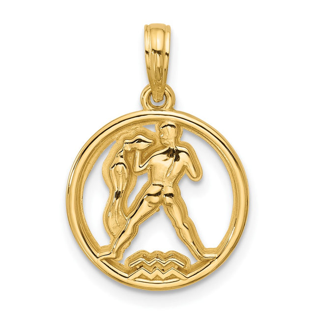 14k Yellow Gold Pendants Style D5743 - Classique Jewelry Inc.