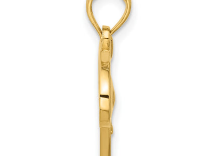 14k Yellow Gold Pendants Style D5745 - Classique Jewelry Inc.