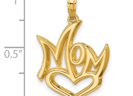 14k Yellow Gold Pendants Style D5747 - Classique Jewelry Inc.