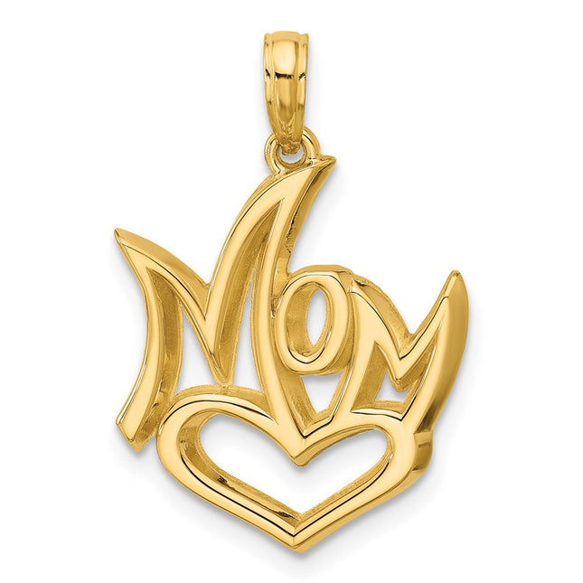 14k Yellow Gold Pendants Style D5747 - Classique Jewelry Inc.