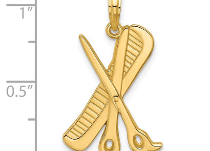 14k Yellow Gold Pendants Style D5748 - Classique Jewelry Inc.