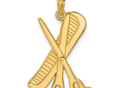 14k Yellow Gold Pendants Style D5748 - Classique Jewelry Inc.