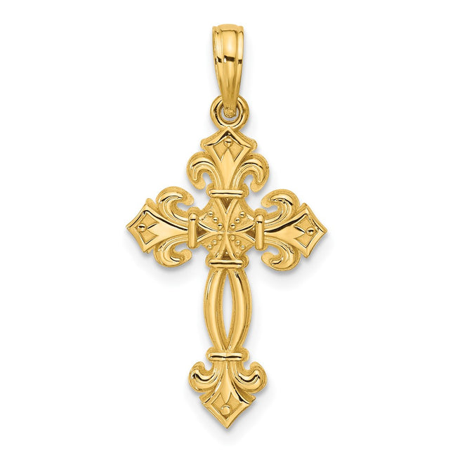 14k Yellow Gold Pendants Style D5751 - Classique Jewelry Inc.