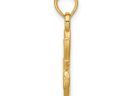 14k Yellow Gold Pendants Style D5753 - Classique Jewelry Inc.