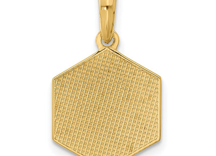 14k Yellow Gold Pendants Style D5754 - Classique Jewelry Inc.