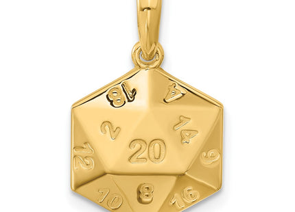 14k Yellow Gold Pendants Style D5754 - Classique Jewelry Inc.