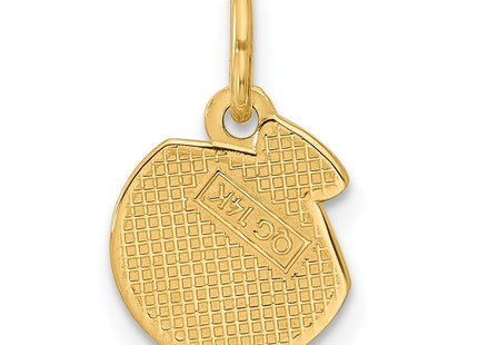 14k Yellow Gold Pendants Style D5758 - Classique Jewelry Inc.