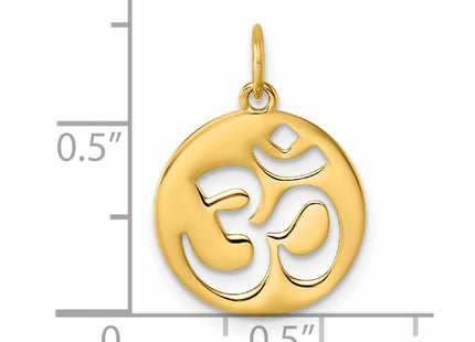 14k Yellow Gold Pendants Style D5767 - Classique Jewelry Inc.