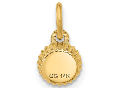 14k Yellow Gold Pendants Style D5781 - Classique Jewelry Inc.
