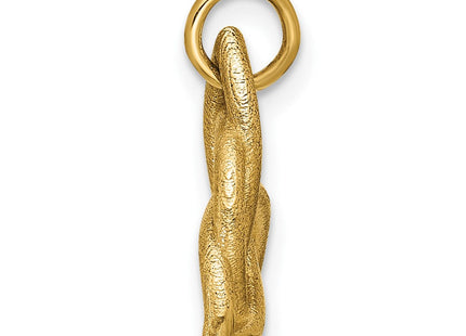 14K Polished Celtic Knot Pendant (Style D5785)