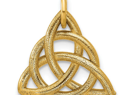 14K Polished Celtic Knot Pendant (Style D5785)
